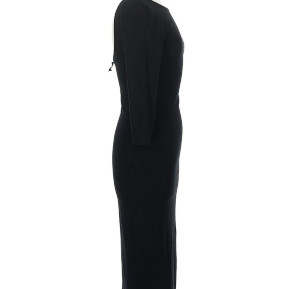 Lulus Black Midi Sheath Cocktail Dress – Size M - Picture 8 of 8
